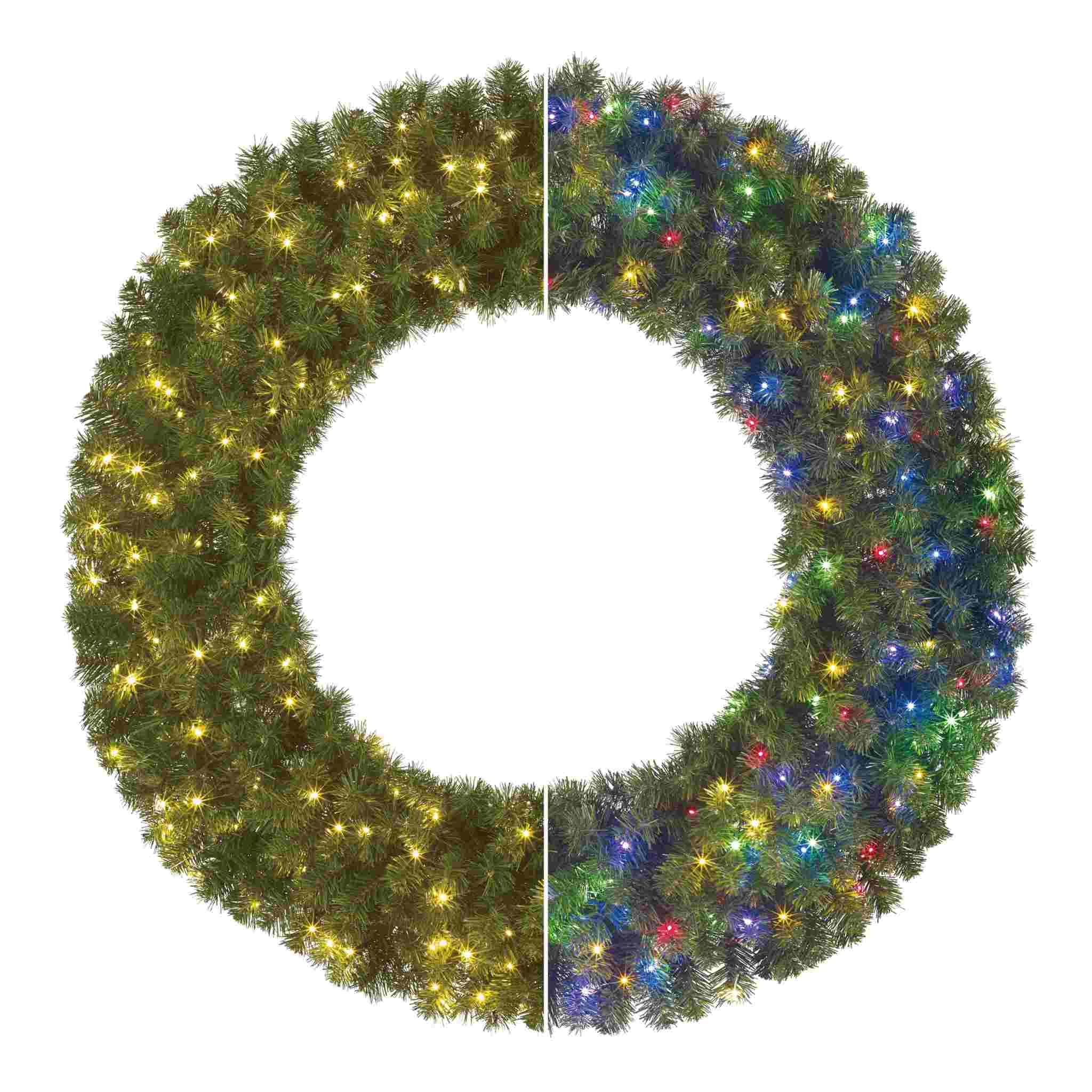 Black Box Kerstkrans Limber - 305x305x0 cm - PVC - Groen