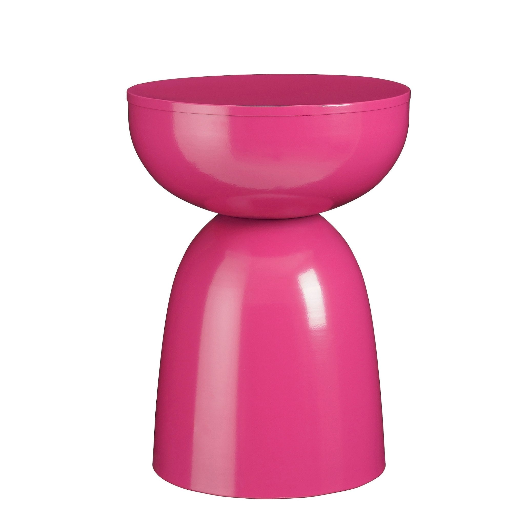 Mica Decorations Bijzettafel Elliott - 32x32x45 cm - Ijzer - Roze