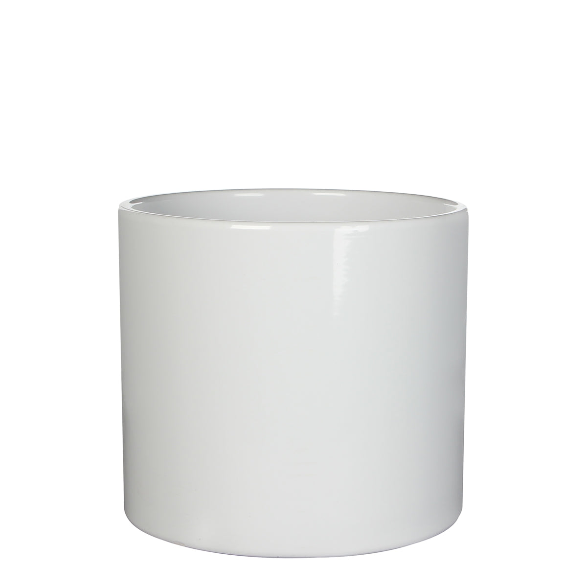 Mica Decorations Era Bloempot - 17x17x14 cm - Keramiek - Wit
