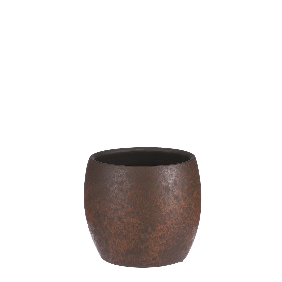 Mica Decorations Lester Bloempot - 20x20x18 cm - Terracotta - Roest