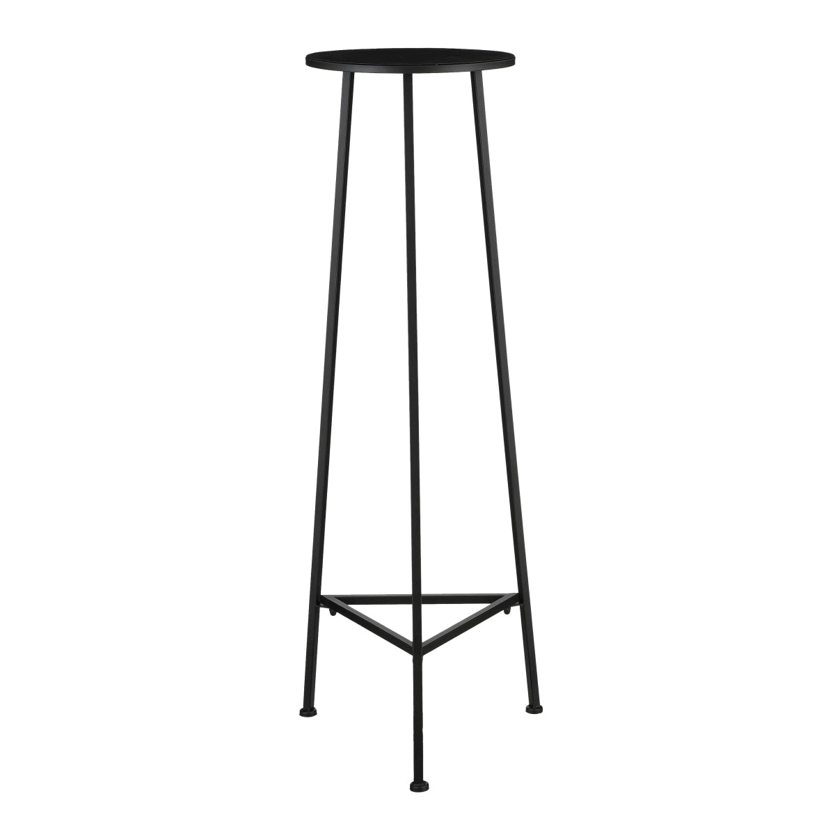 Mica Decorations Jill Plantentafel - 35x35x120 cm - Ijzer - Zwart