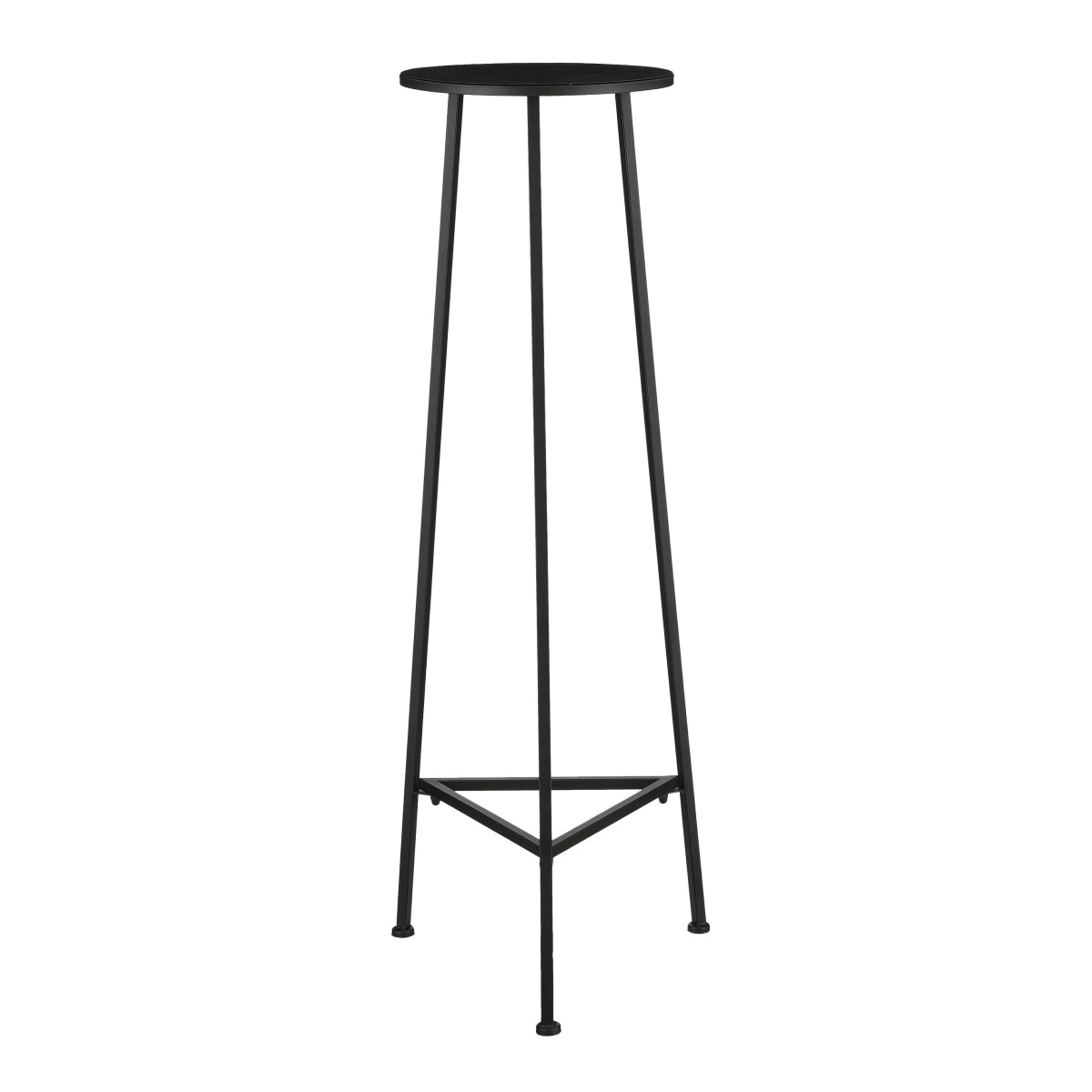 Mica Decorations Jill Plantentafel - 35x35x120 cm - Ijzer - Zwart