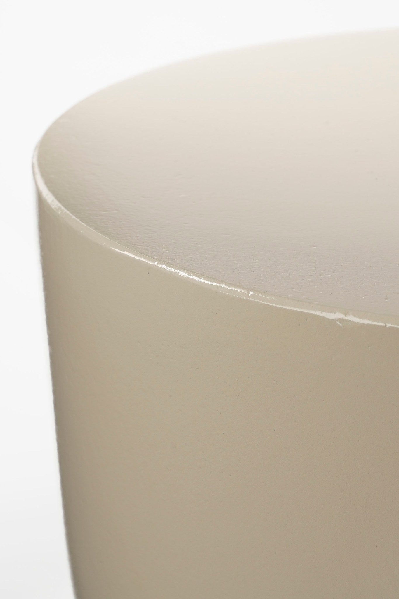 Mica Decorations Bijzettafel Stage - 35x35x45 cm - Cement - Beige