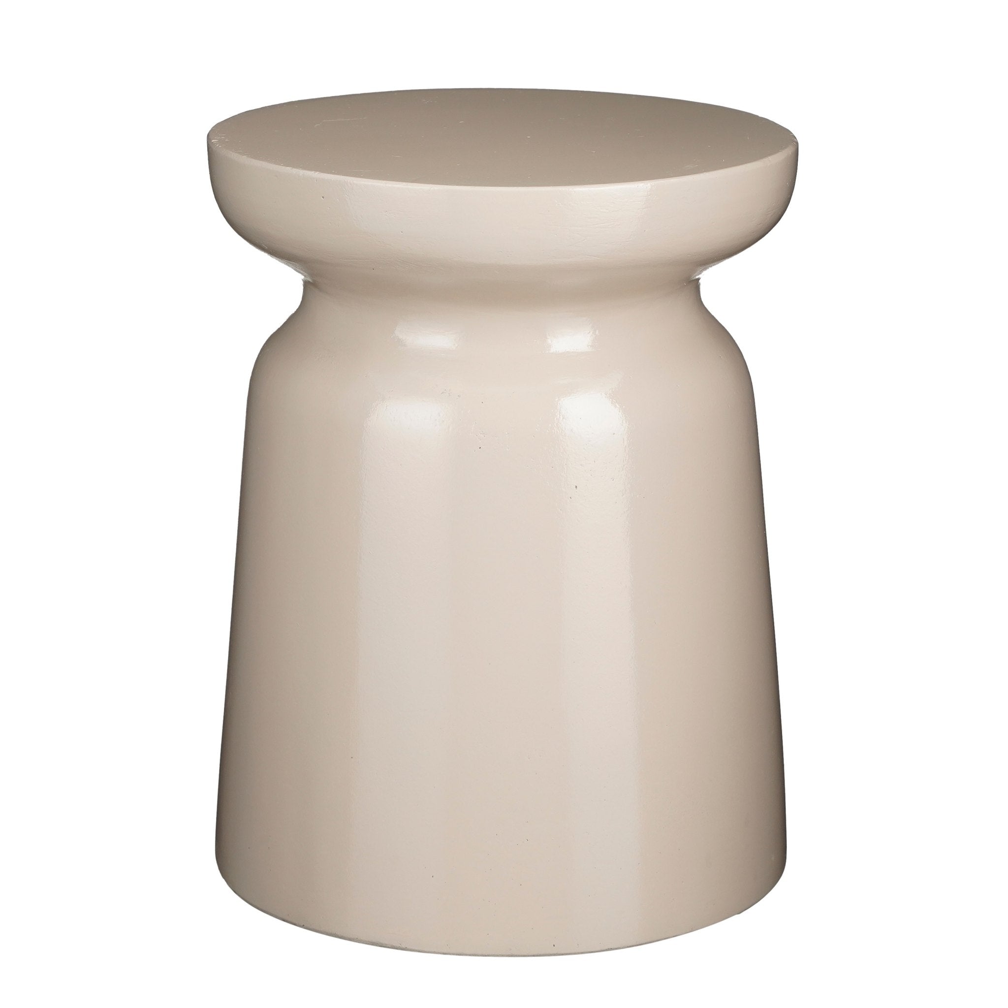 Mica Decorations Bijzettafel Stage - 35x35x45 cm - Cement - Beige