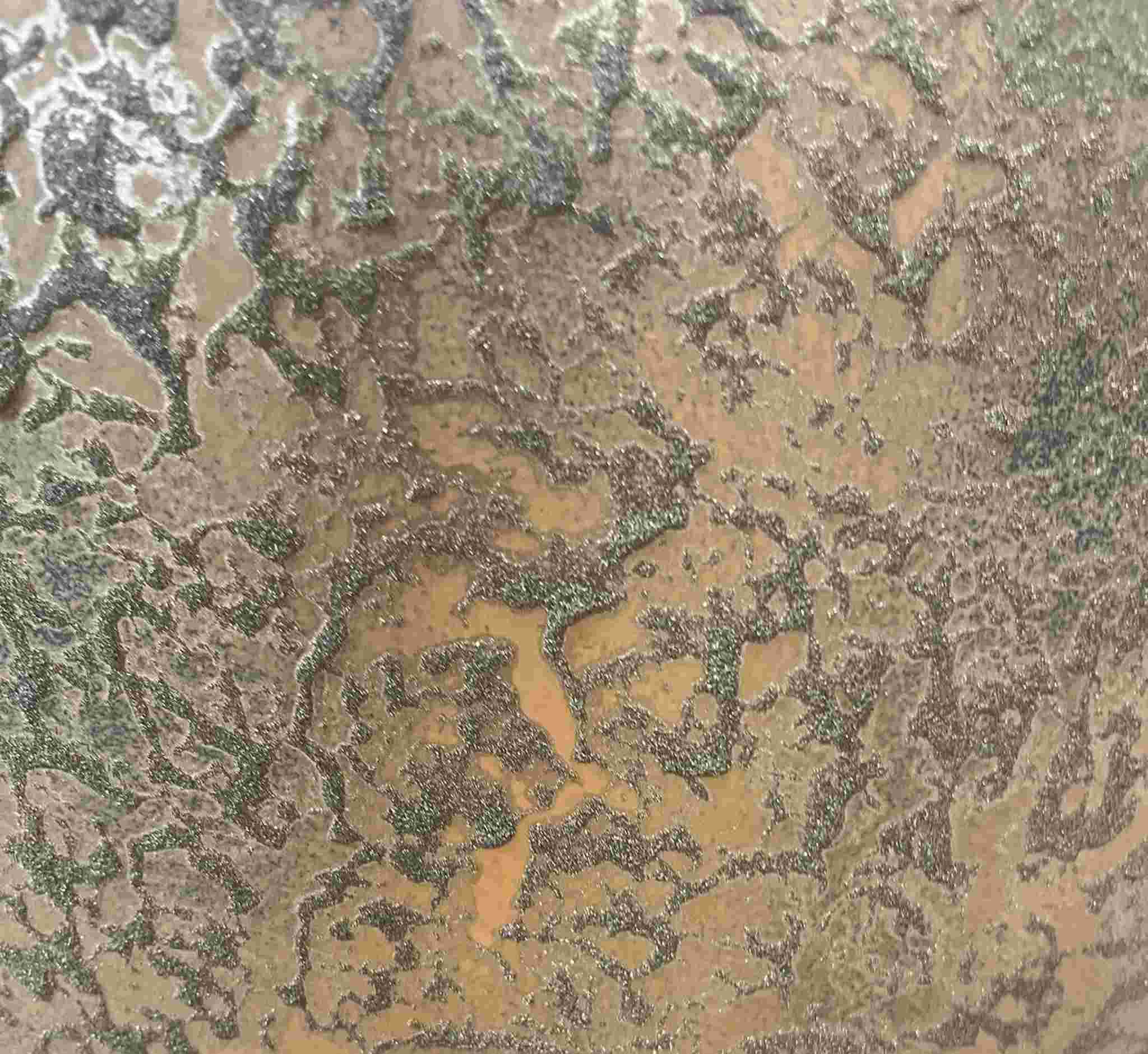 Mica Decorations clemente bloempot ovaal goud maat in cm: 41 x 20 x 26
