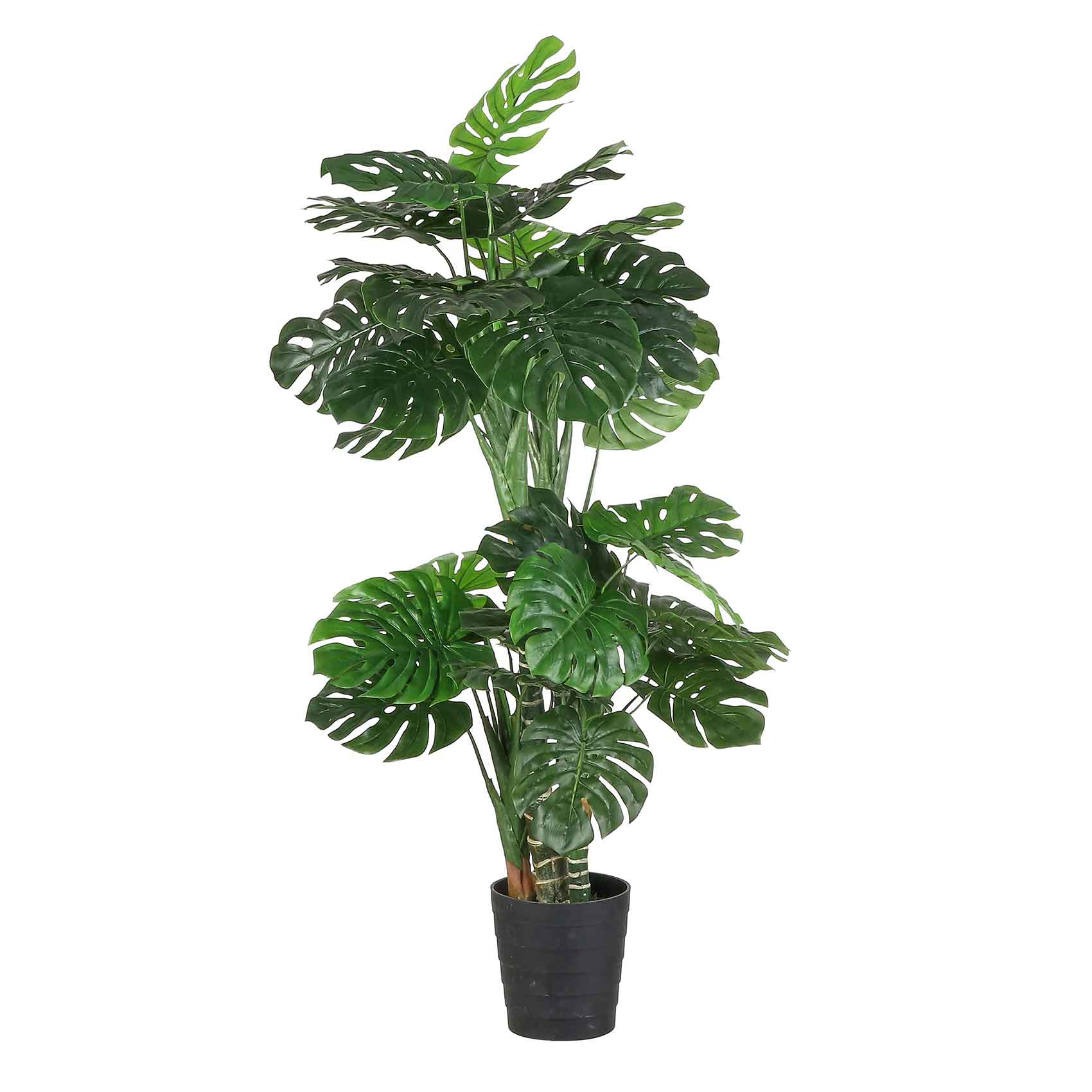 Mica Decorations monstera in plastic pot groen maat in cm: 165 x 85