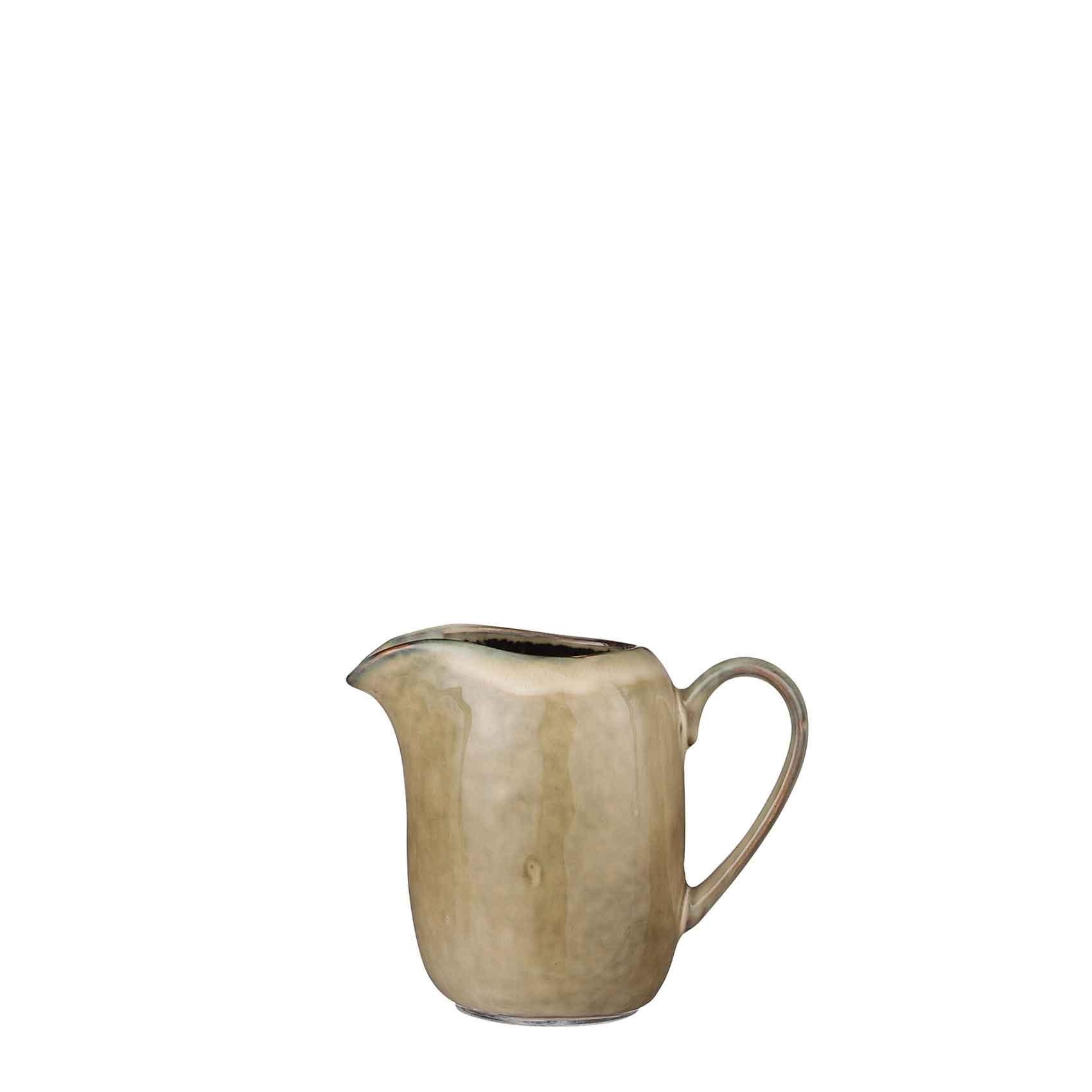 Mica Decorations tabo melkkan creme maat in cm: 9,5 x 8 - WIT