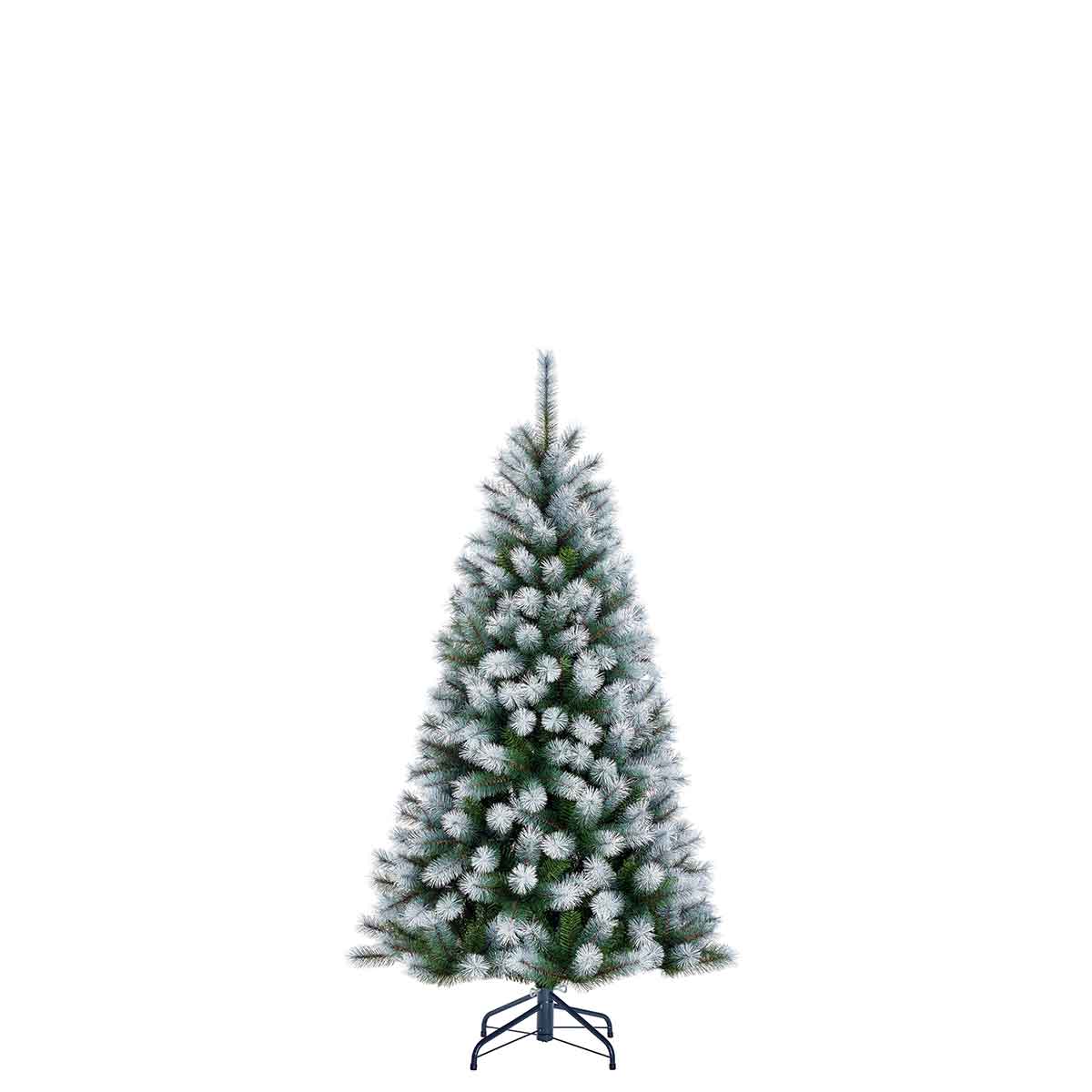 Black Box Kingston Kunstkerstboom - H120 x Ø71 cm - Groen Frosted
