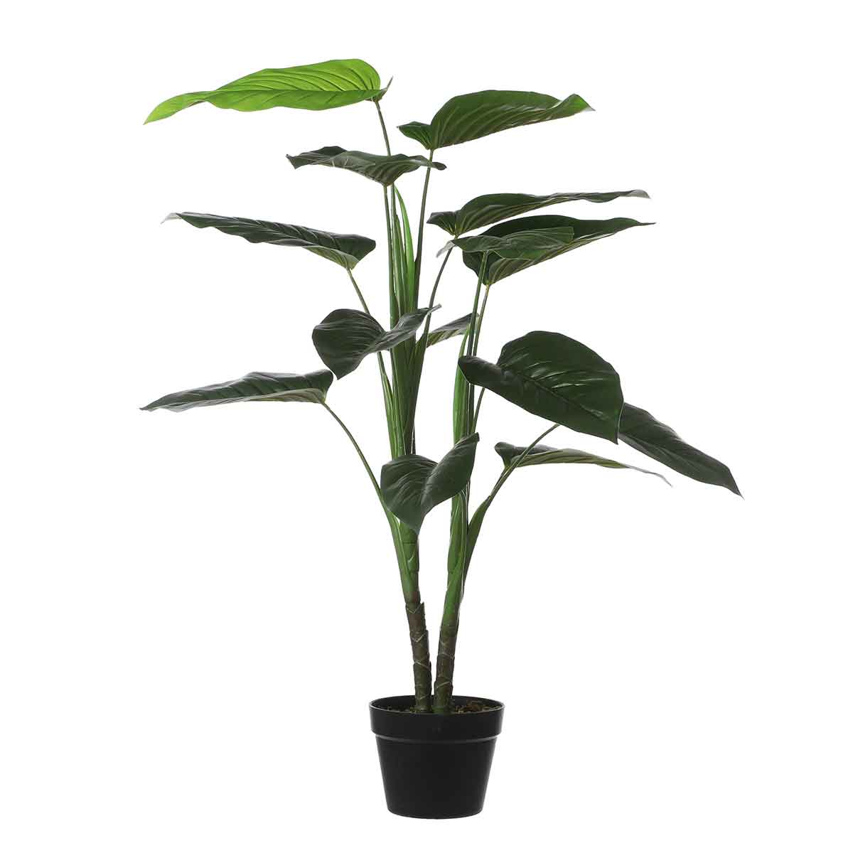 Mica Decorations Philodendron Kunstplant - H100 x Ø70 cm - Pot - Groen
