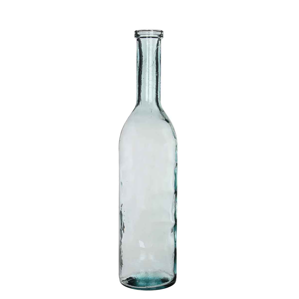 Mica Decorations fles rioja glas maat in cm: 75 x 18 transparant