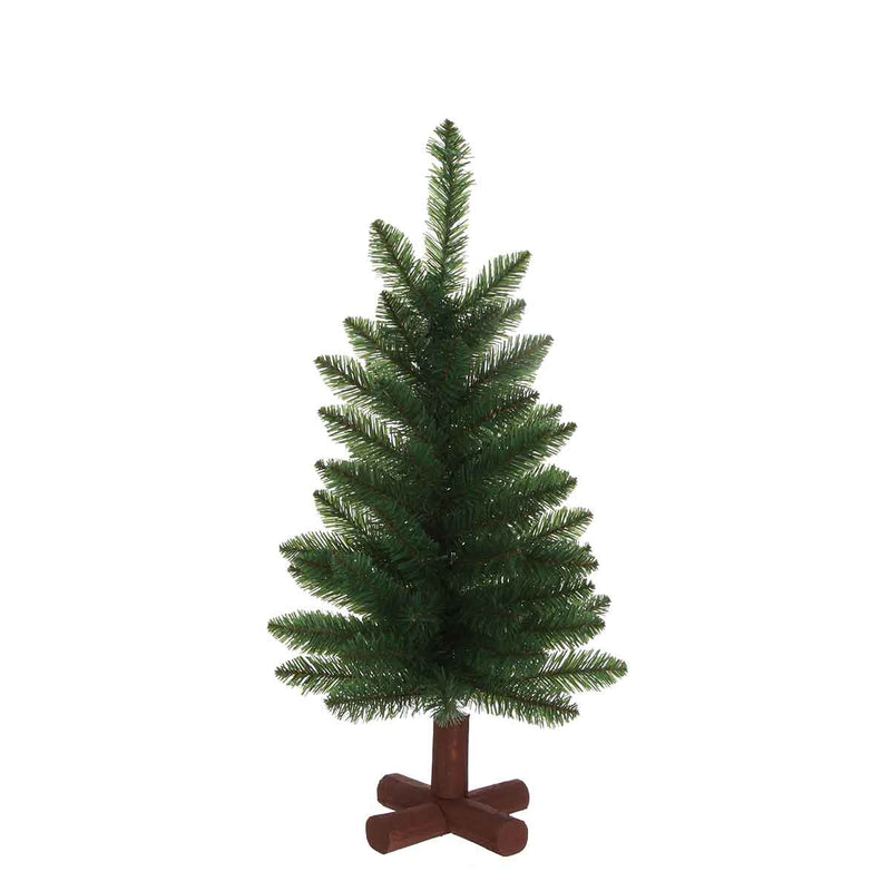 Black box kunstkerstboompje highwood spruce maat in cm: 60 groen