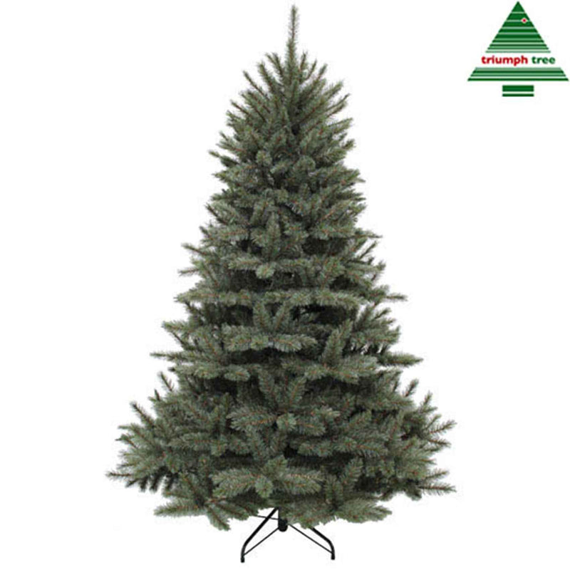 Triumph Tree kunstkerstboom forest frosted - 120x99 newgrowth blue