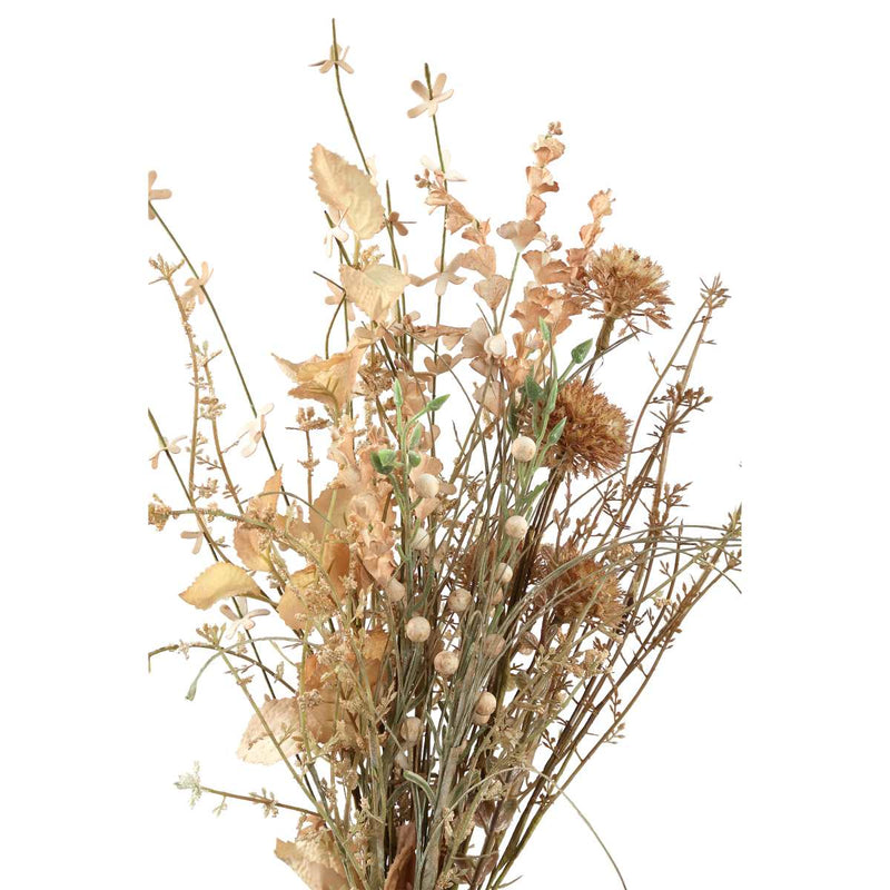PTMD Twig Plant Lavendel Kunstboeket - 43 x 17 x 53 cm - Lichtbruin