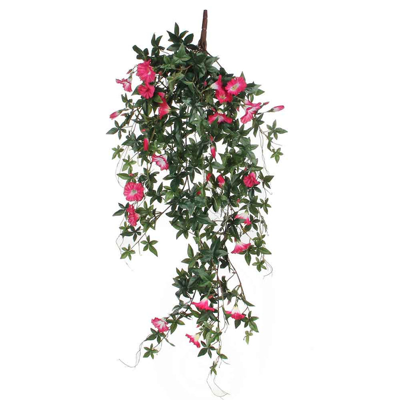 Mica Decorations petunia hangend fuchsia maat in cm: 80 x 20 x 15