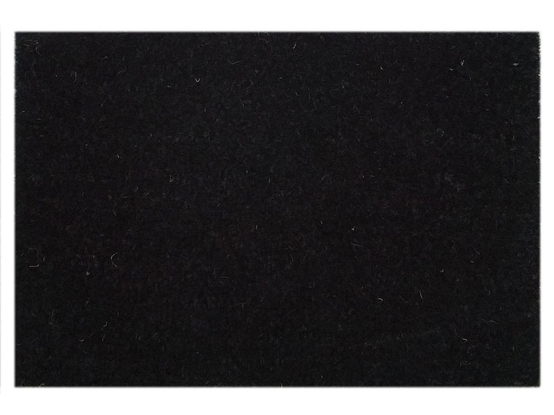 SVJ Deurmat Rechthoekig - 65 x 100 cm - Kokos - Zwart - Set van 5