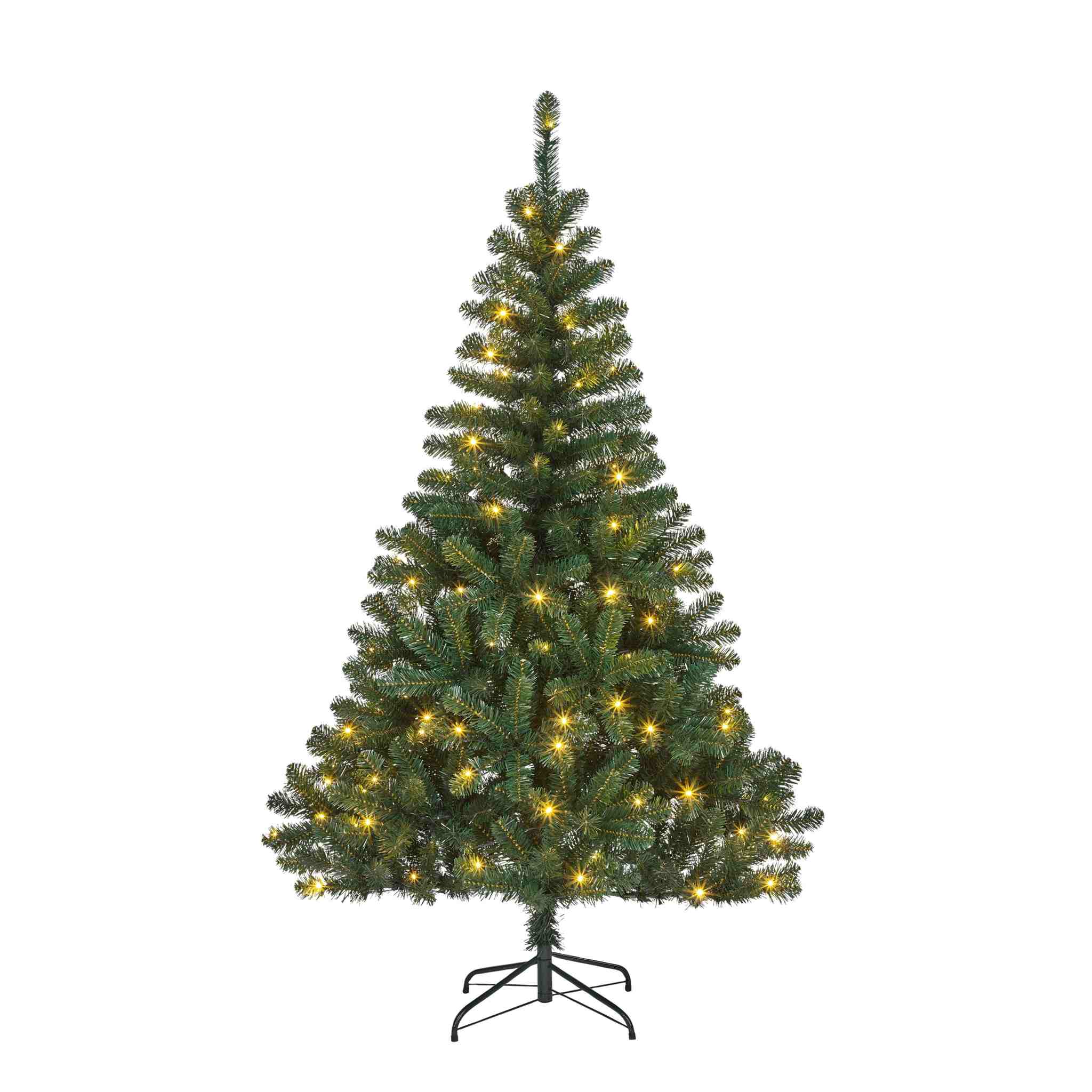 Black Box Kunstkerstboom Bedford - 130x130x230 cm - PVC - Groen