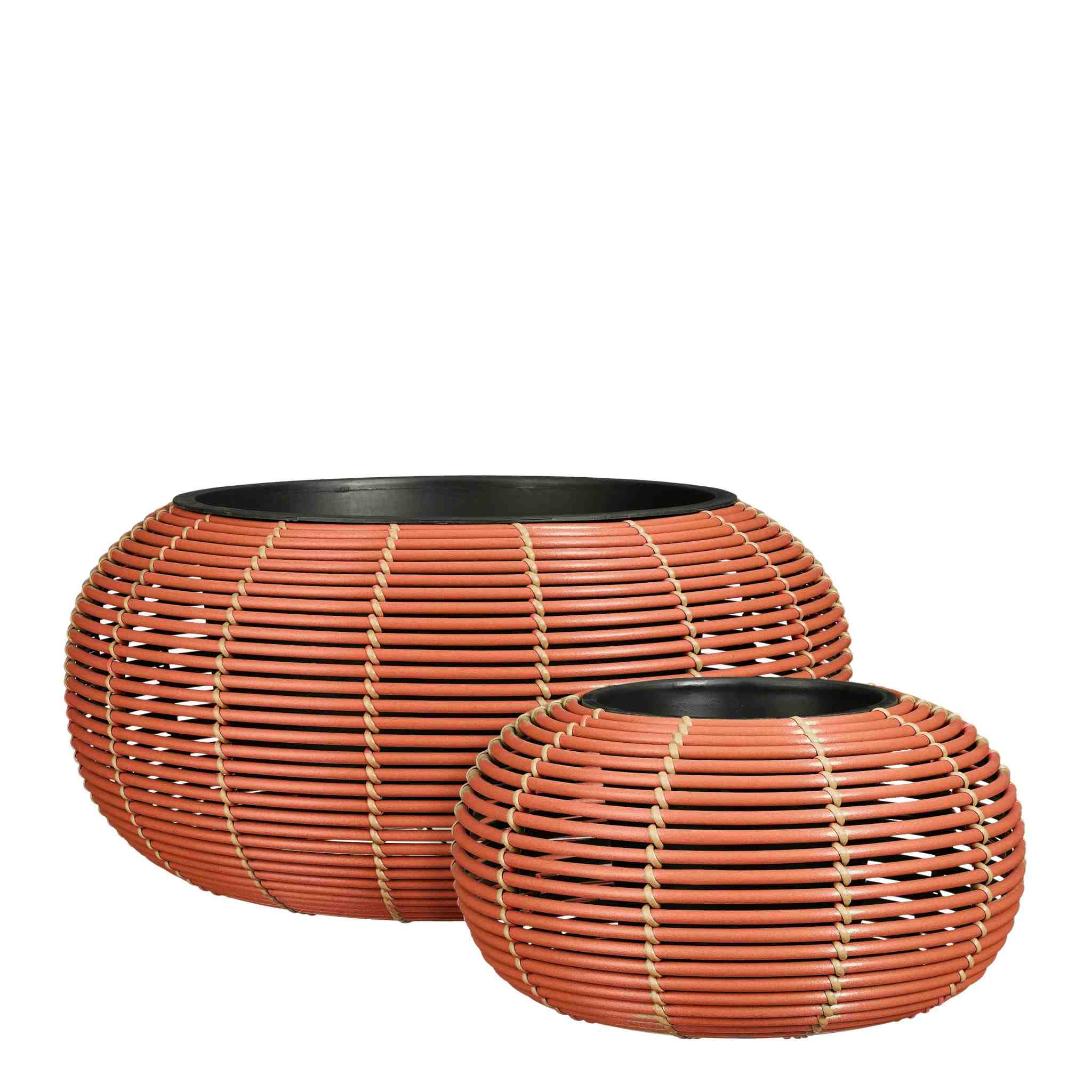 Mica Decorations Schaal Cesena - 58x58x28 cm - Plastic - Rood