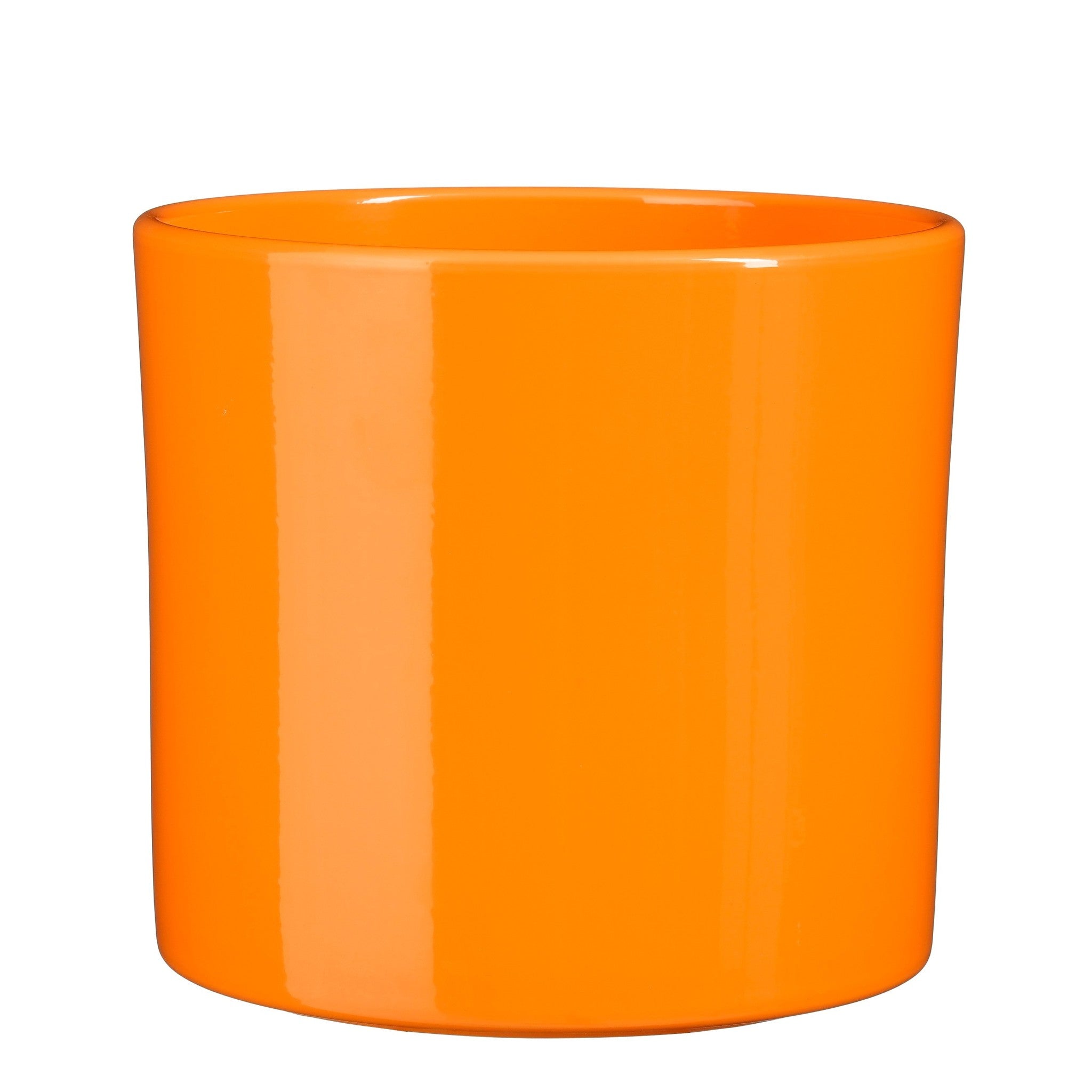 Mica Decorations Bloempot Era - 32x32x31 cm - Keramiek - Oranje