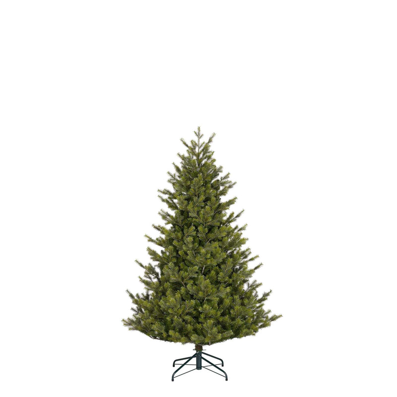 Black Box Kunstkerstboom Clive - 109x109x155 cm - PVC/Polyethyleen - Groen