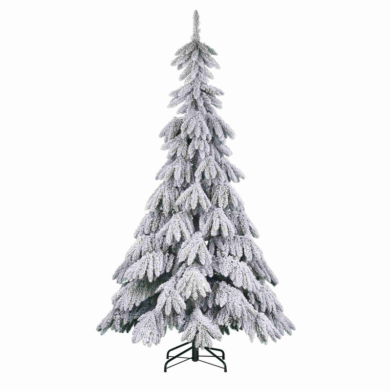 Black Box Kunstkerstboom Breithorn - 162x162x300 cm - PVC - Bevroren Groen