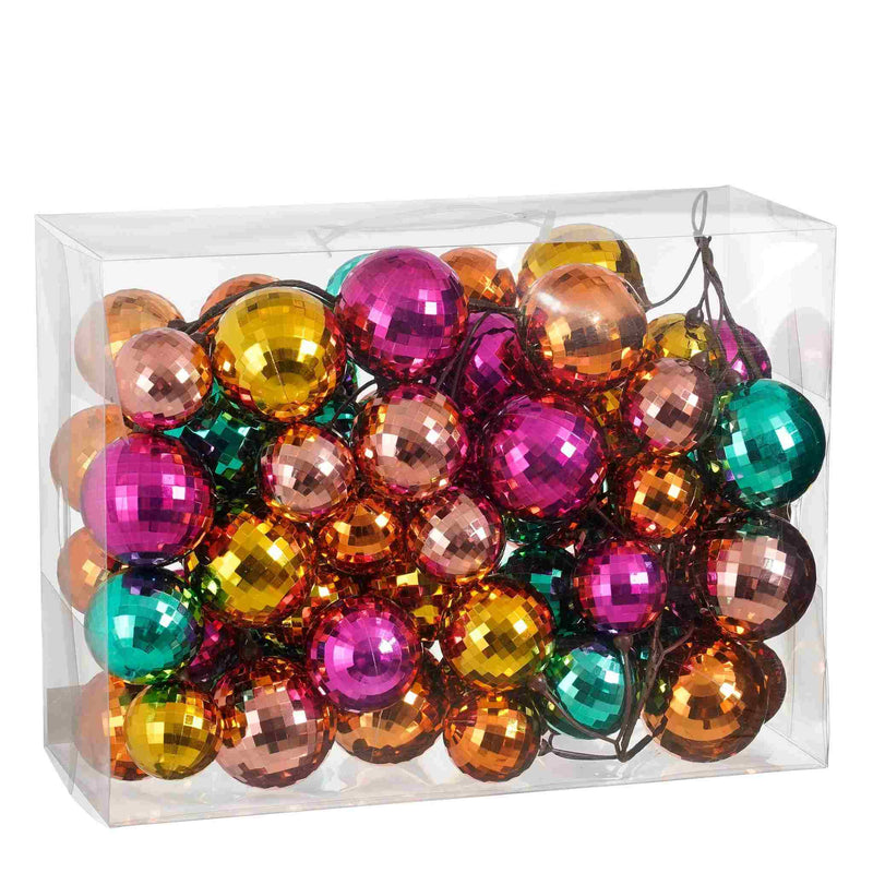 Mica Decorations Kerstslinger Garland - 180x15x15 cm - Gerecycled Polystyreen - Multi