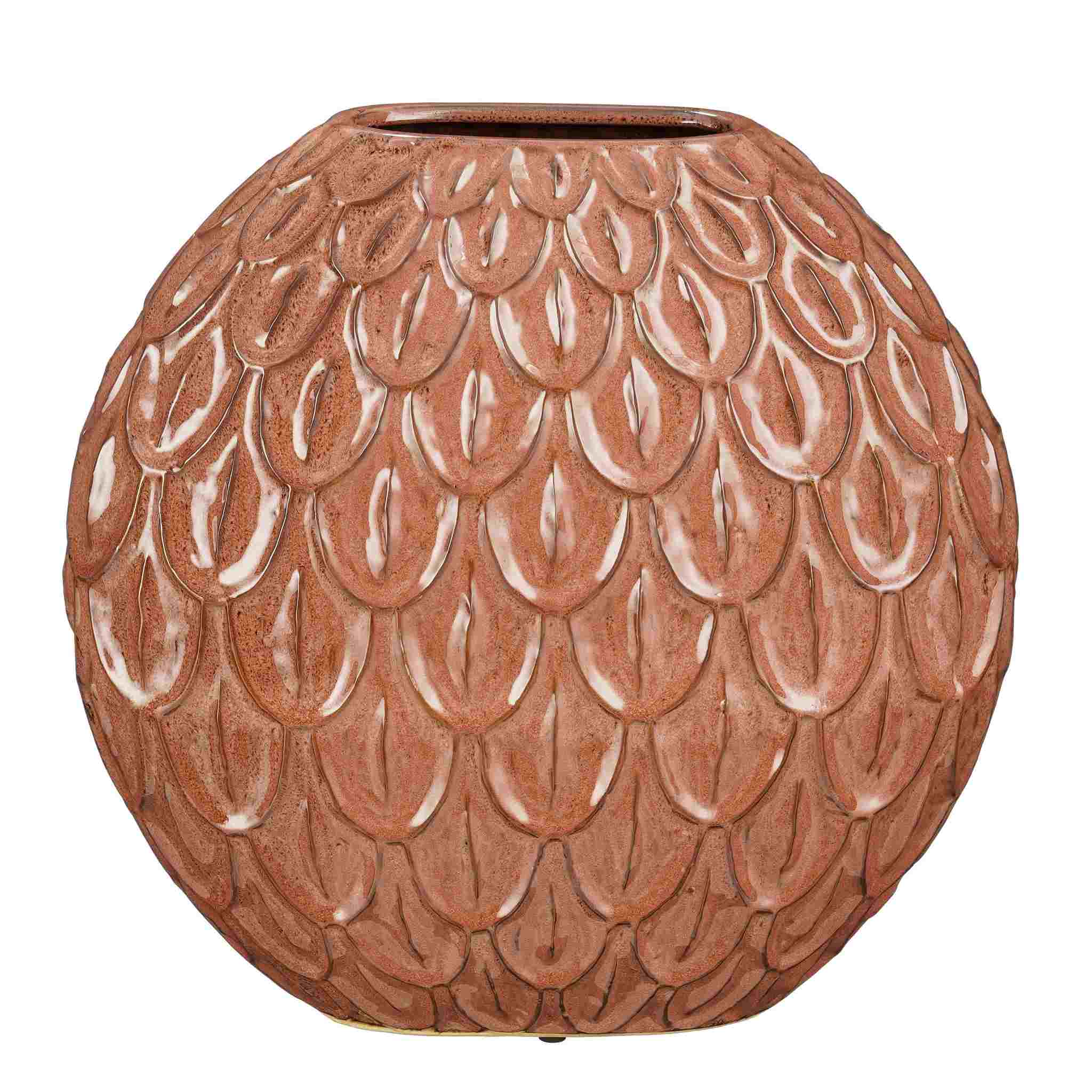 Mica Decorations Vaas Quinn - 43x20x41 cm - Keramiek - Paars