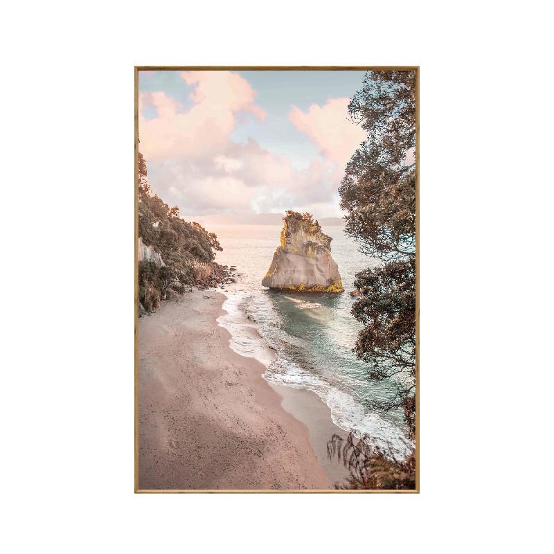 PTMD Wandpaneel Rock - 80x3x120 cm - Glas - Multi