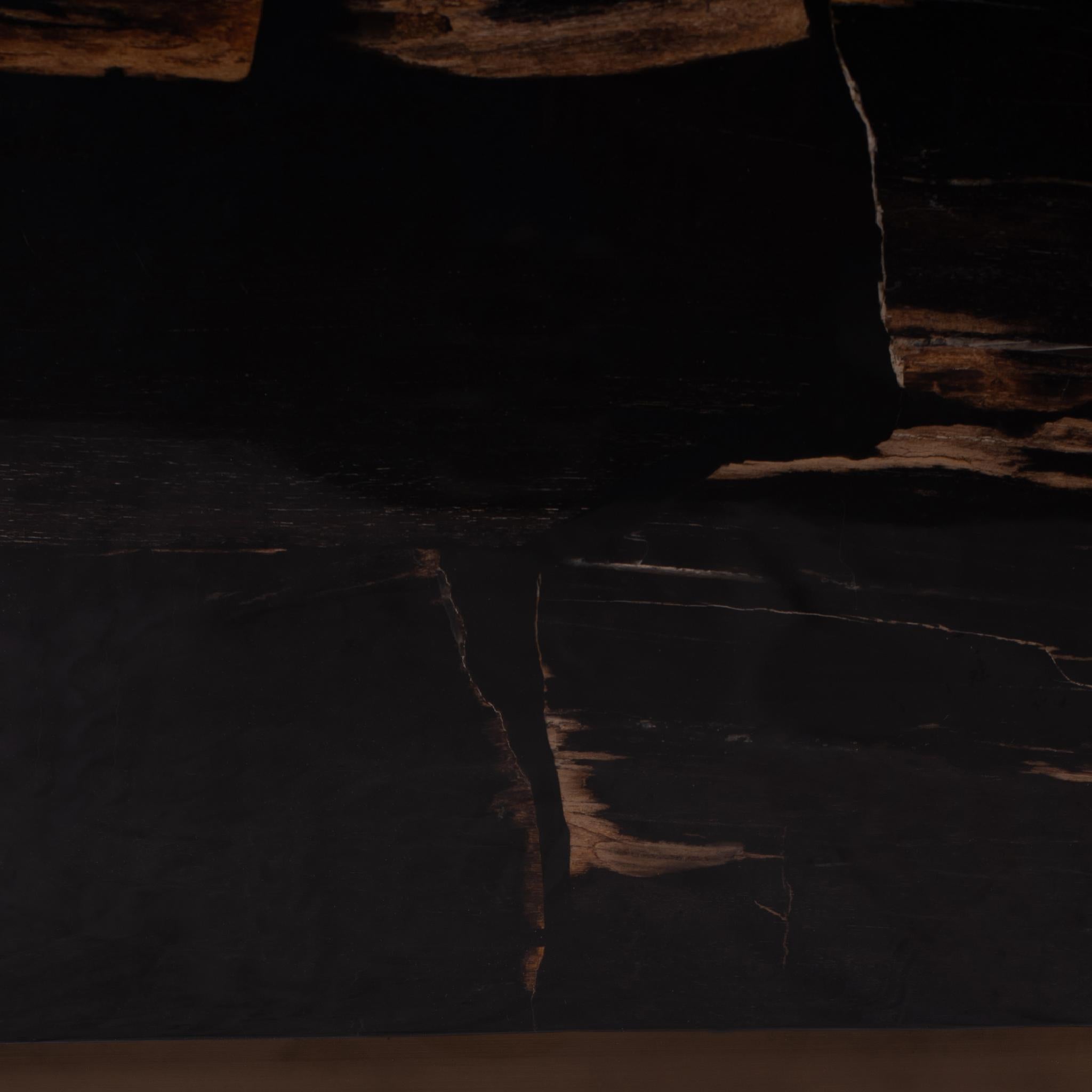 PTMD Rayn Salotnafel - 66 x 53 x 35 cm - Hout - Zwart