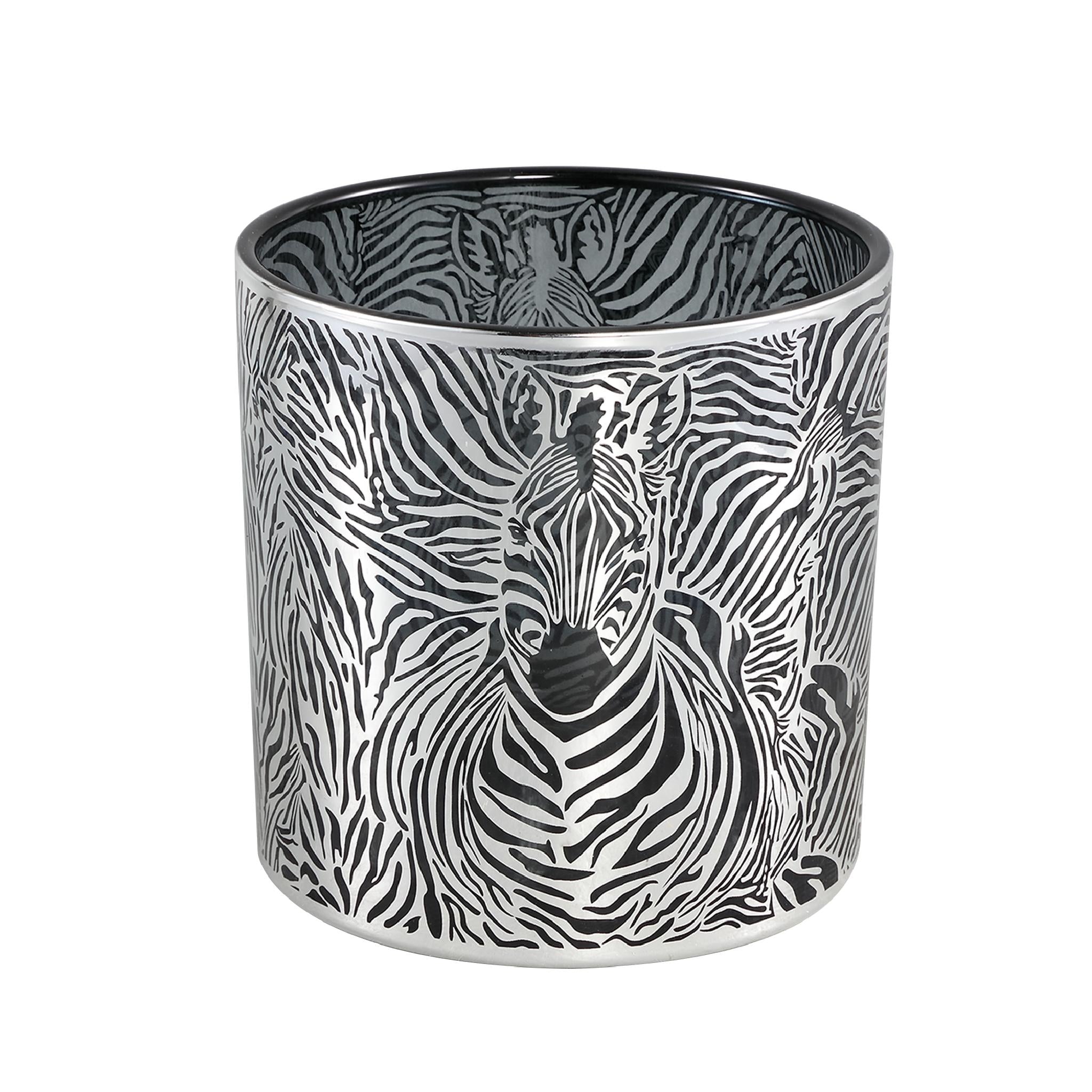 PTMD Carrie Windlicht - 15 x 15 x 15 cm  - Glas - Zwart