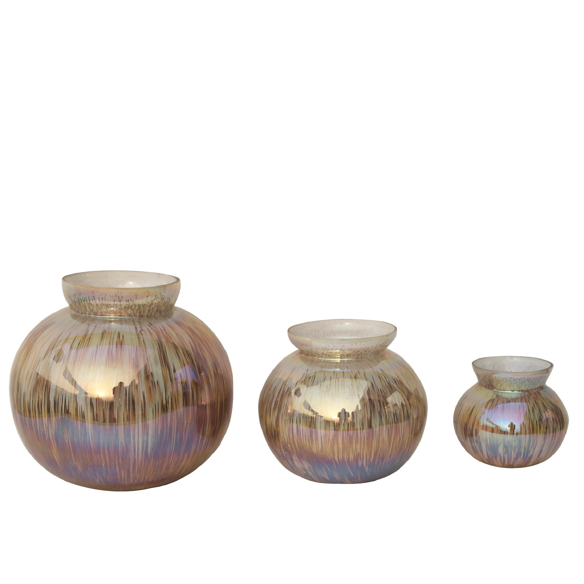 PTMD Xela Windlicht - 23,5 x 23,5 x 24 cm  - Glas - Grijs