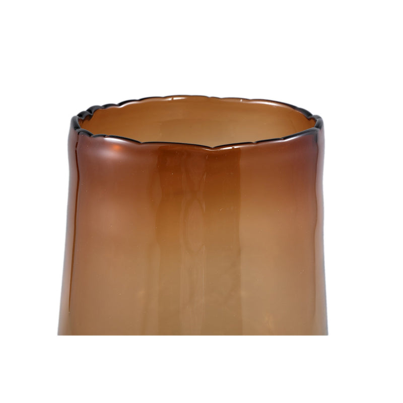 PTMD Vaas Jessey - 27x27x37 cm - Hout - Bruin