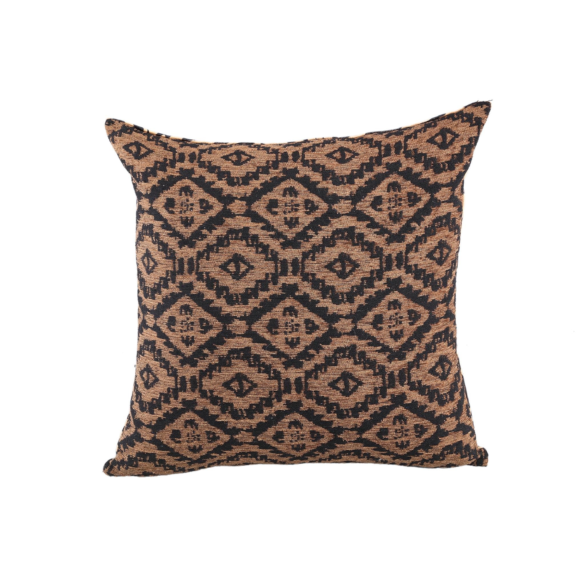 PTMD Clakre Sierkussen - 45 x 10 x 45 cm - Stof - Bruin