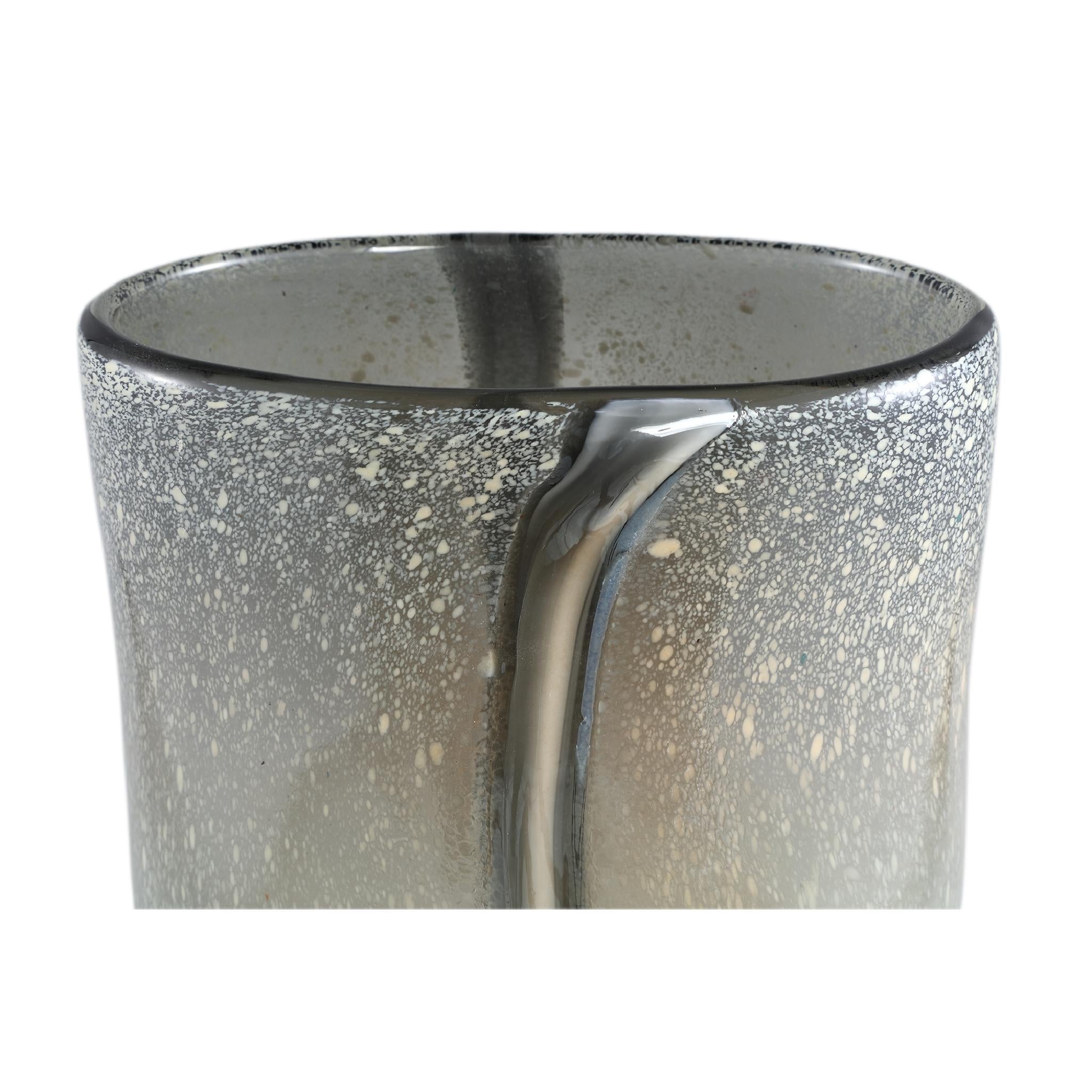 PTMD Nicho Vaas - 20 x 12 x 38 cm - Glas - Creme