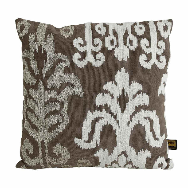 PTMD Sierkussen Cloe - 60x1x60 cm - Polyetheen - Taupe