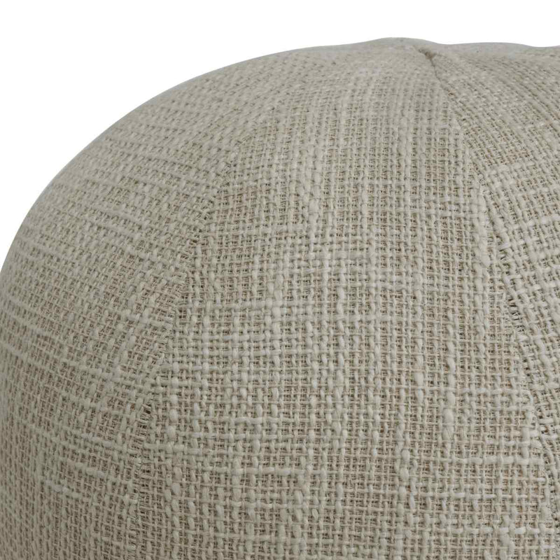 PTMD Sierkussen Sanah - 30x30x30 cm - Katoen - Creme