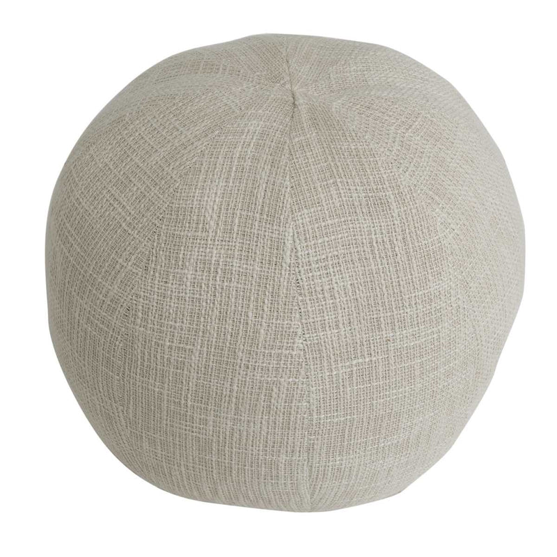 PTMD Sierkussen Sanah - 30x30x30 cm - Katoen - Creme