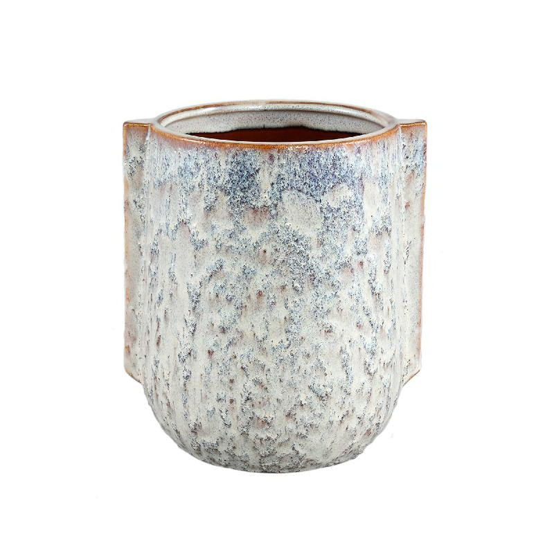 PTMD Bloempot Loiky - 17x15x19 cm - Keramiek - Creme