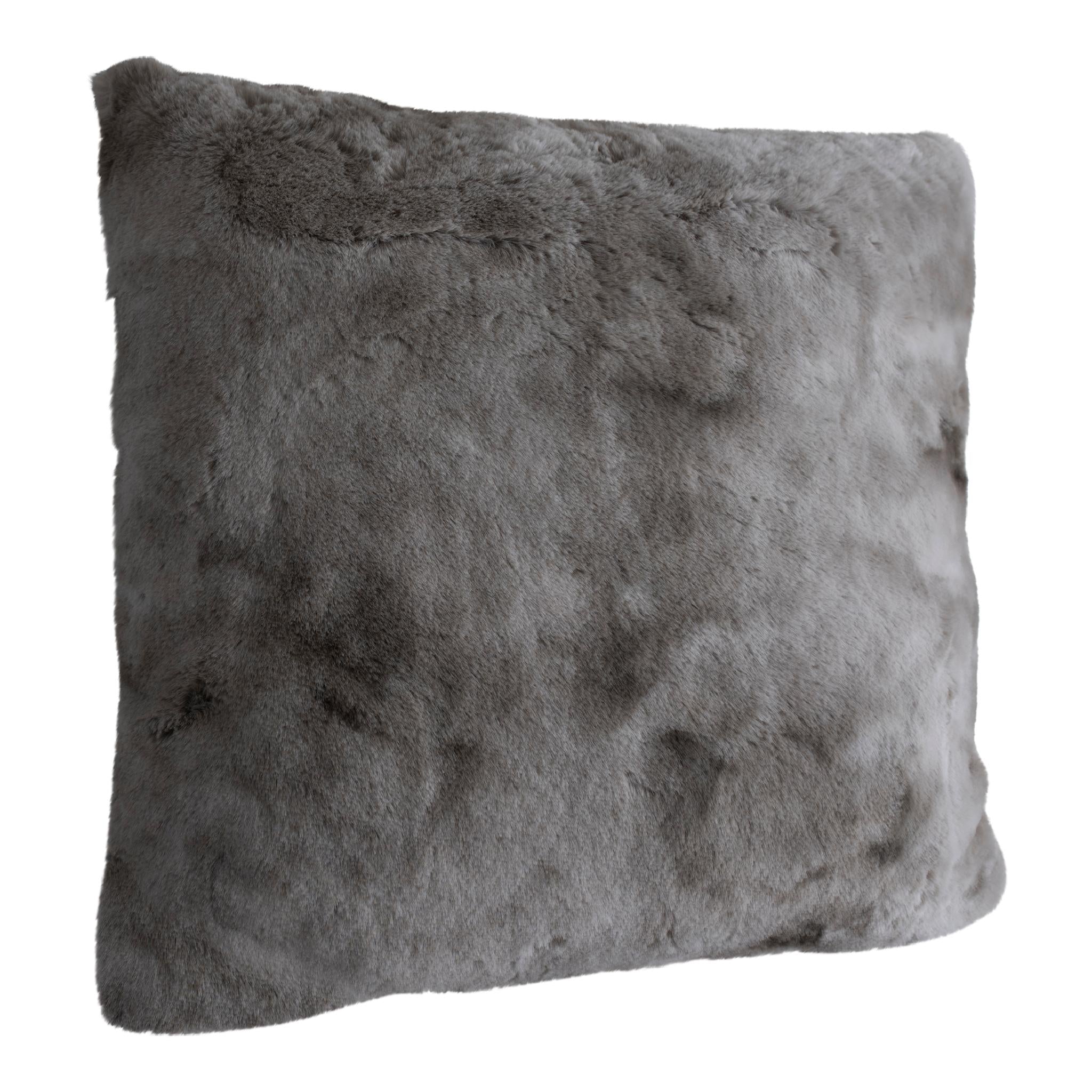 PTMD Linde Sierkussen - 60 x 10 x 60 cm - Fluweel - Grijs