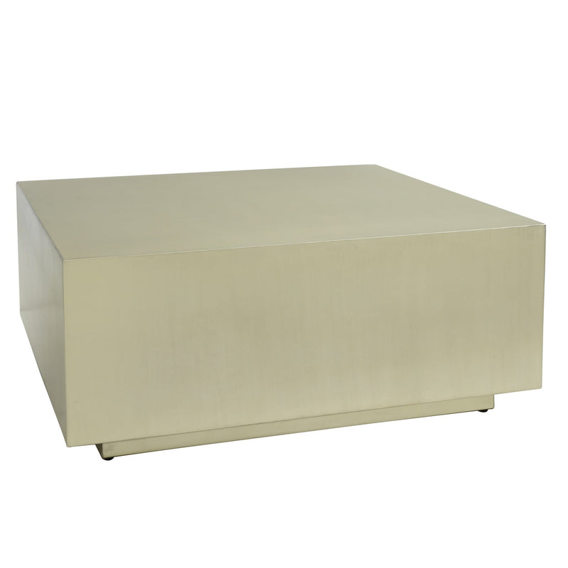 PTMD Salontafel Irvy Gold - 81x81x35 cm - Ijzer - Goud - Set van 2