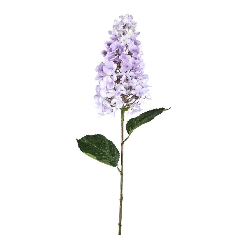 PTMD Kunstbloem Hortensia - 44x26x86 cm - Kunststof - Paars