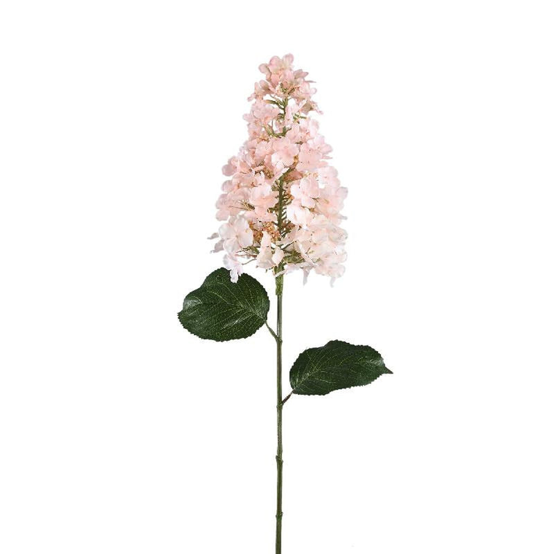PTMD Kunstbloem Hortensia - 44x26x86 cm - Kunststof - Creme