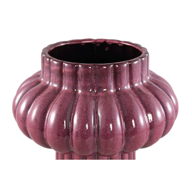 PTMD Bloempot Sannee - 34x34x30 cm - Keramiek - Rood