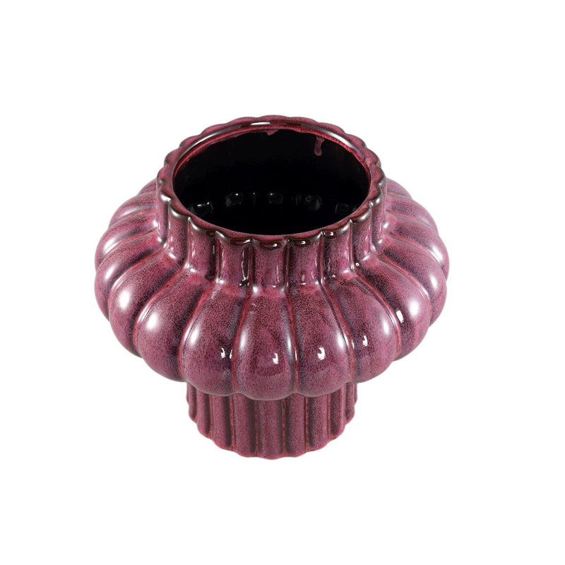 PTMD Bloempot Sannee - 34x34x30 cm - Keramiek - Rood