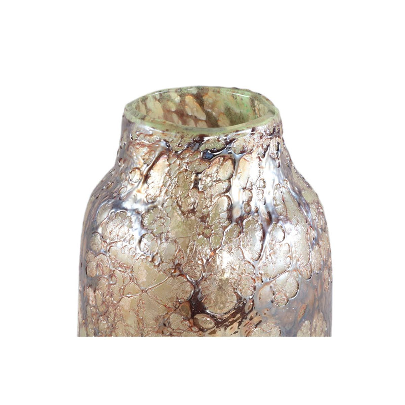 PTMD Vaas Frances - 19x19x40 cm - Glas - Goud