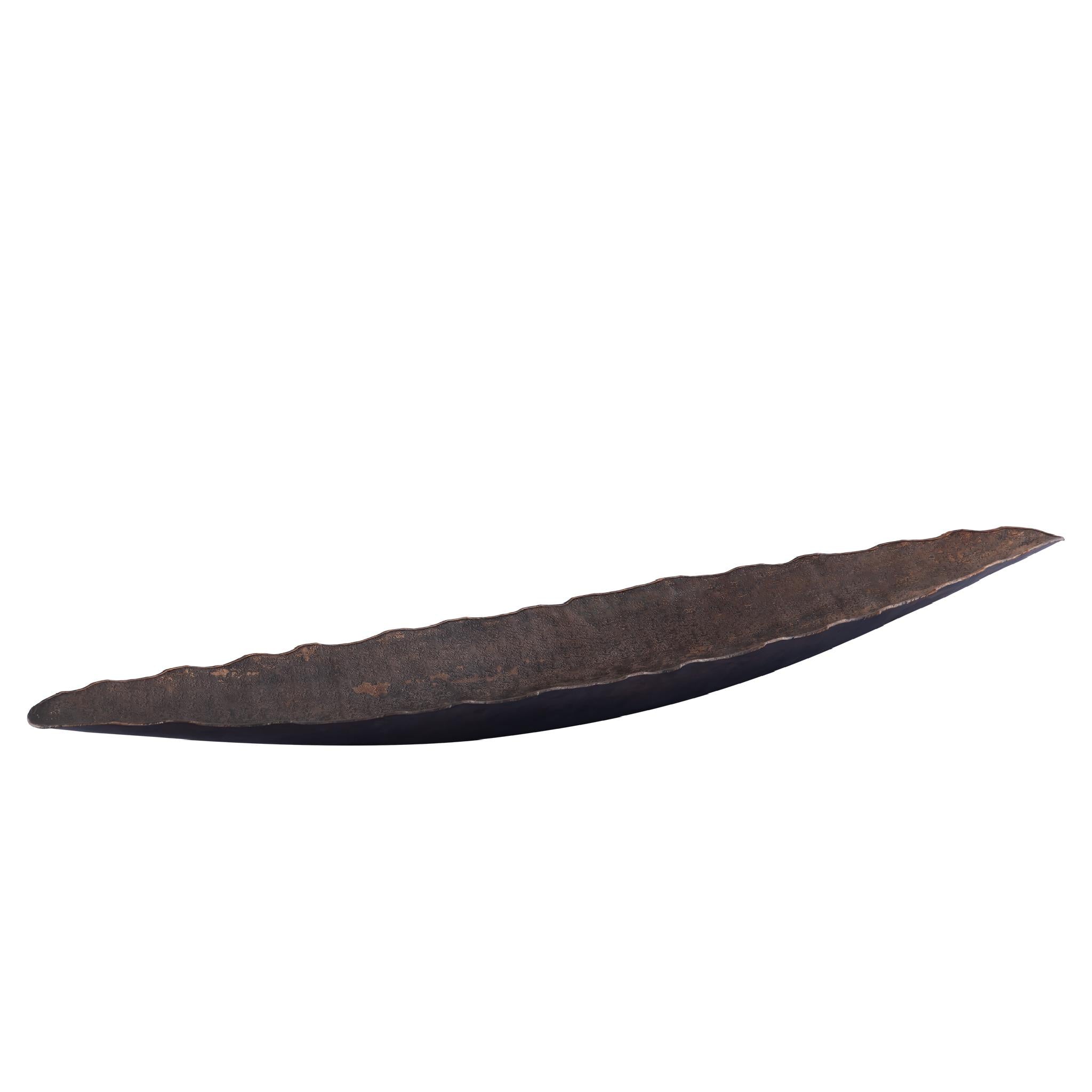 PTMD Semin Schaal - 91x19x8 cm - Aluminium - Koper