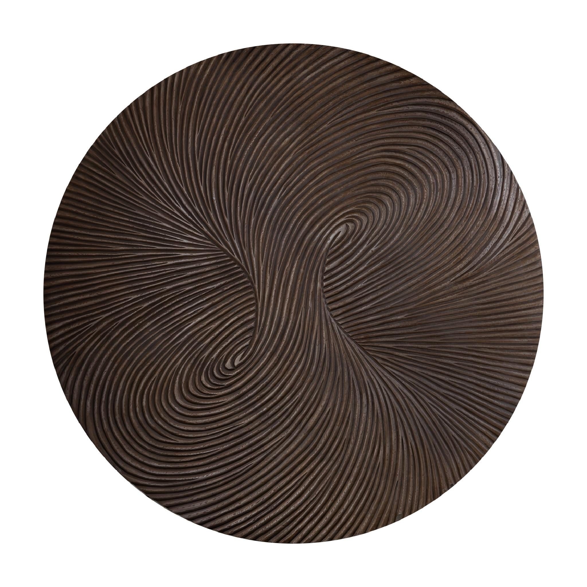 PTMD Wandpaneel Wiktor - 180x2x180 cm - MDF - Bruin