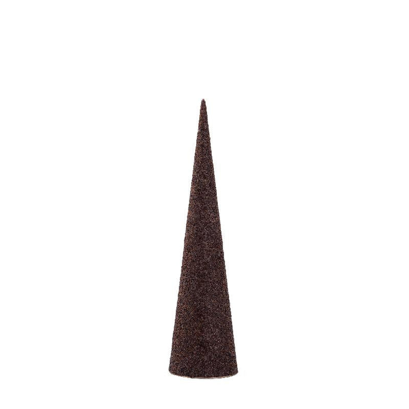 PTMD Kerstversiering Boom Tahani - 13x13x51 cm - Ijzer - Bruin