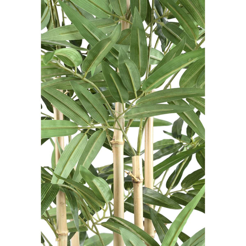 PTMD Kunstplant Bamboo - 55x50x150 cm - Plastic - Zwart