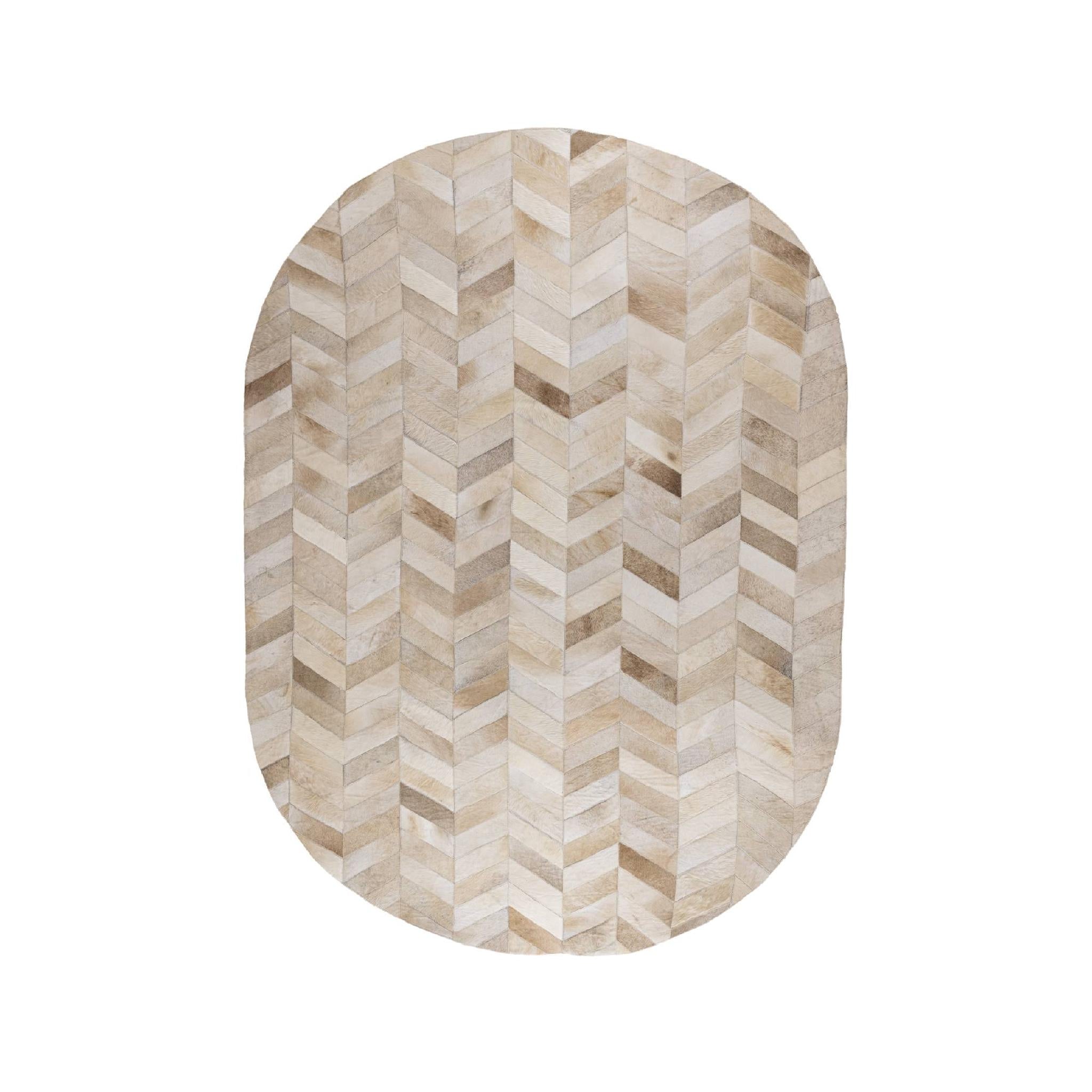 PTMD Tapijt Joanne - 230x160x0 cm - Polyetheen - Beige