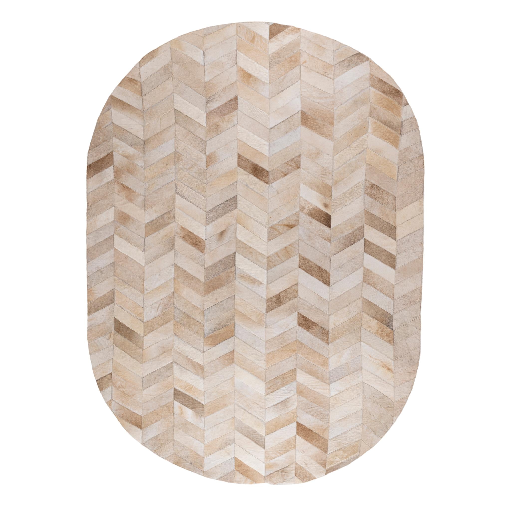 PTMD Tapijt Joanne - 300x200x0 cm - Polyetheen - Beige